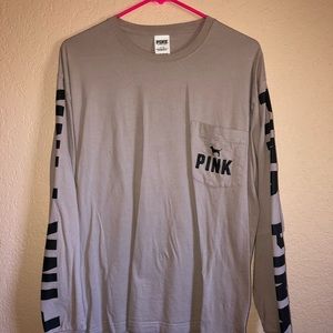PINK like new LS top